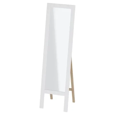 Зеркало напольное "Калгари" Белый дуб спальня