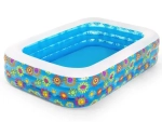 Бассейн надувной прямоугольный 229*152*56 см Happy Flora Bestway (54120)