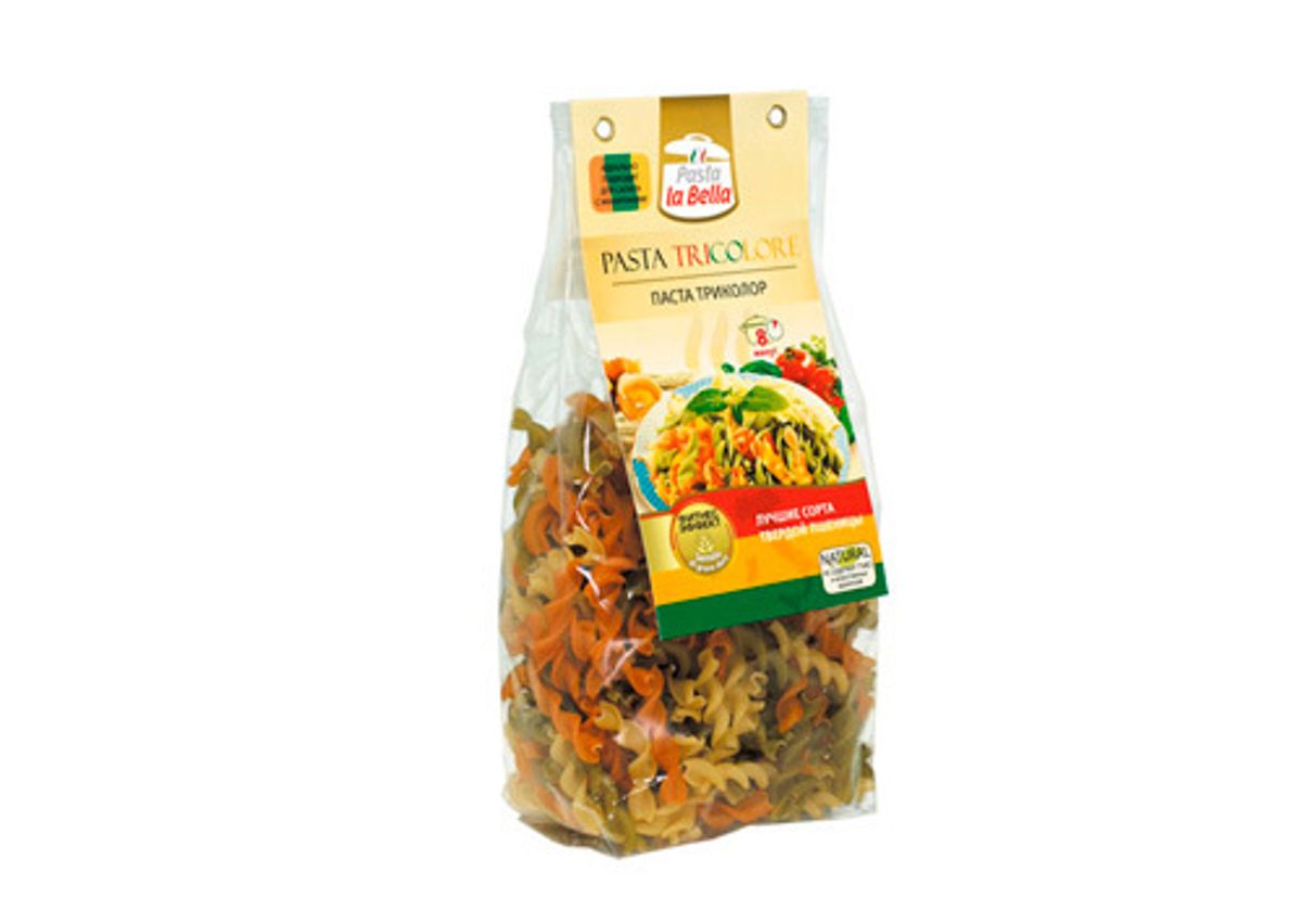 Макароны триколор Pasta la Bella, 250г