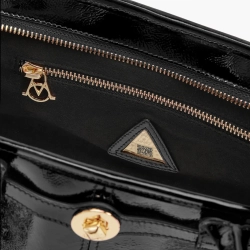 MANC КОЖАНАЯ СУМКА "BABY JANE", ЧЕРНЫЙ