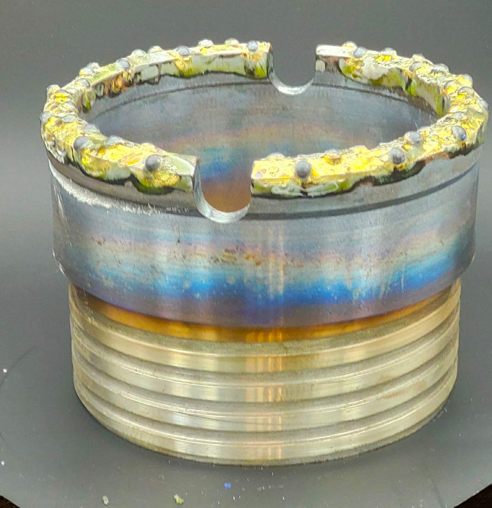 Коронка пневмозабивная КПК, D=(172)