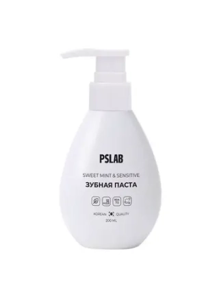 Зубная паста для чувствительных зубов PSLAB Sweet Mint & Sensitive 200 мл