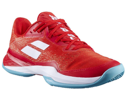 Женские теннисные кроссовки Babolat Jet Mach 3 Clay - fiesta red