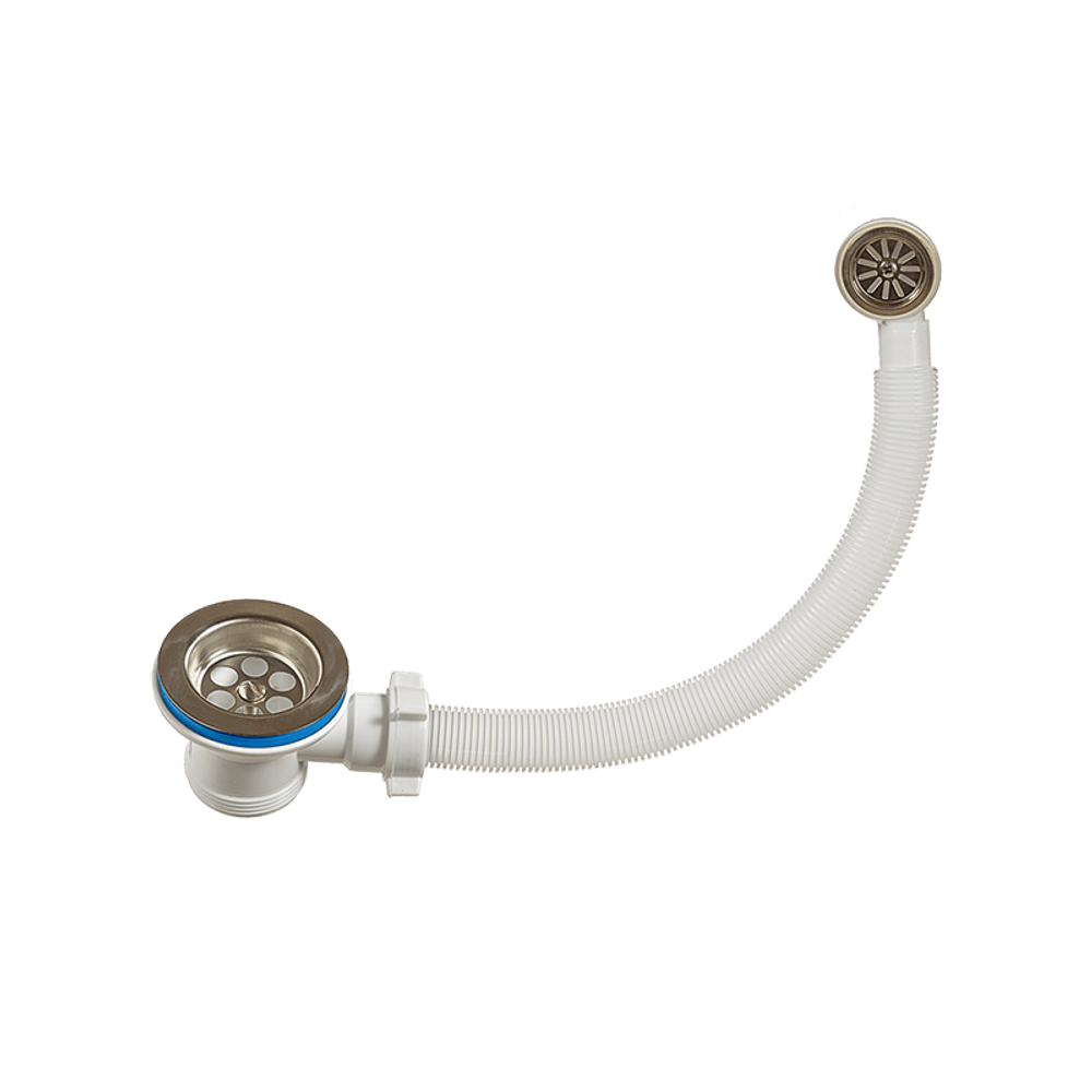 Выпуск ОРИО 1 1/2" с переливом для керамогранитной мойки А-5004-1