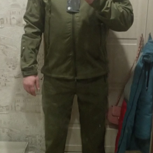 Костюм тактический утепленный Softshell Олива