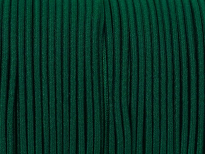 Резинка шляпная, d 3 мм, связка, т.зелёный