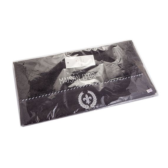 SEYMOUR - СЕЙМУР серый полотенце махровое Maison Dor(Турция) .