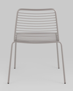 Стул Дели металл серый