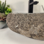 Раковина из речного камня RS-65164 44*29*15 0861