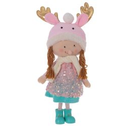 GAEM Игрушка набивная "Мальчик, Девочка",, L20 W10 H49/43 см, 2в.