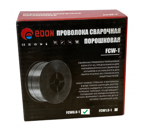 Проволока сварочная "Edon FCW0.8-1" порошковая