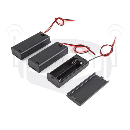 Бокс под батарейки 2шт АА