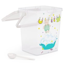 Контейнер для детского порошка 5,5л (с замком) (8622)