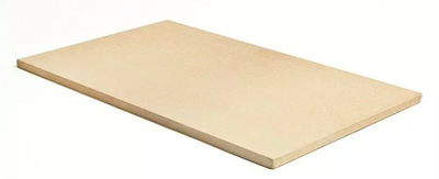 Камень подовый ПИЦЦА ПЕЧИ ПЭП-4 ПЭП-6 348х696х14 мм ( Под ПЭП-4.00.00.012 кордиерит жаропрочный)