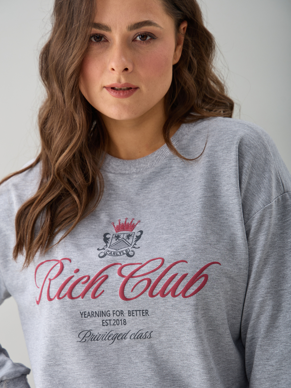 Костюм с брюками КБфл-90М/серый-меланж-п