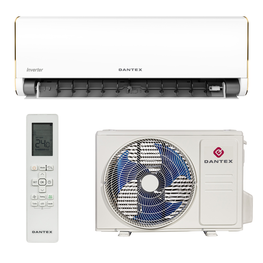 Сплит-система кондиционер инверторный Dantex VISION INVERTER RK-09VDMI/RK-09VDMIE на 28 м²