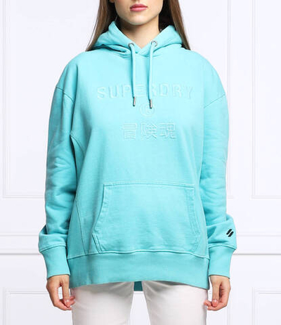 Худи Superdry - бирюзовый(W2011402A)