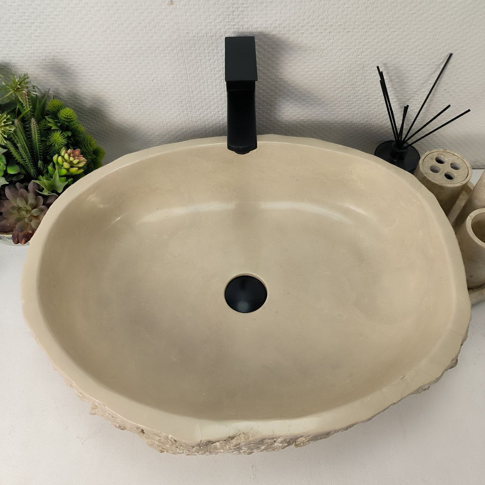 Раковина из мрамора Erozy Cream EM-64950 59*46*15 0879