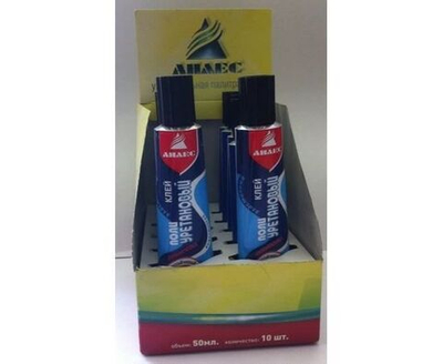 Клей Анлес Радикал универс. чер. (особопроч./морозост.)шоу-бокс, отг.10шт, туба50мл(наполнение 40мл)