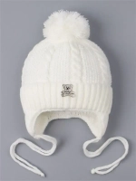 Шапка вязаная демисезонная для детей