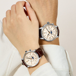 ZEPPELIN Mediterranean Collection Quartz Movement Men"s Watches Watch Mother of Pearl Color Watch Dial