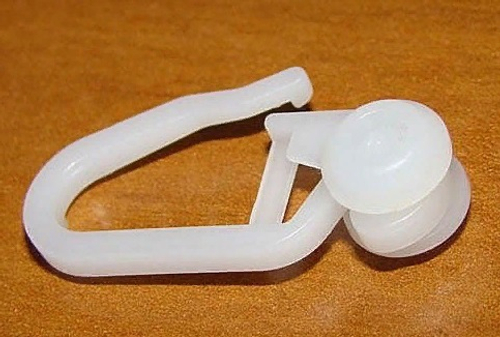 Крючки для шины потолочной ролик