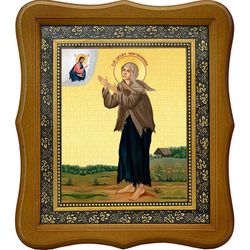 Варвара Скворчихинская святая блаженная. Икона на холсте.