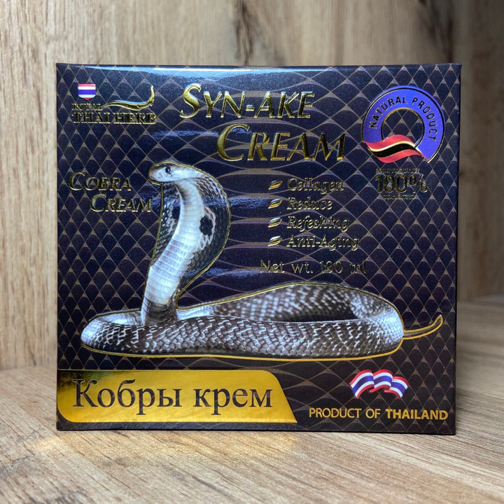 Крем для лица Royal ThaI Herb Syn-Ake Cream антивозрастной с вытяжкой из яда королевской кобры 100 мл