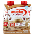 Premier Protein, высокопротеиновый коктейль, со вкусом кофе латте, 4 шт. по 325 мл (11 жидк. унций)