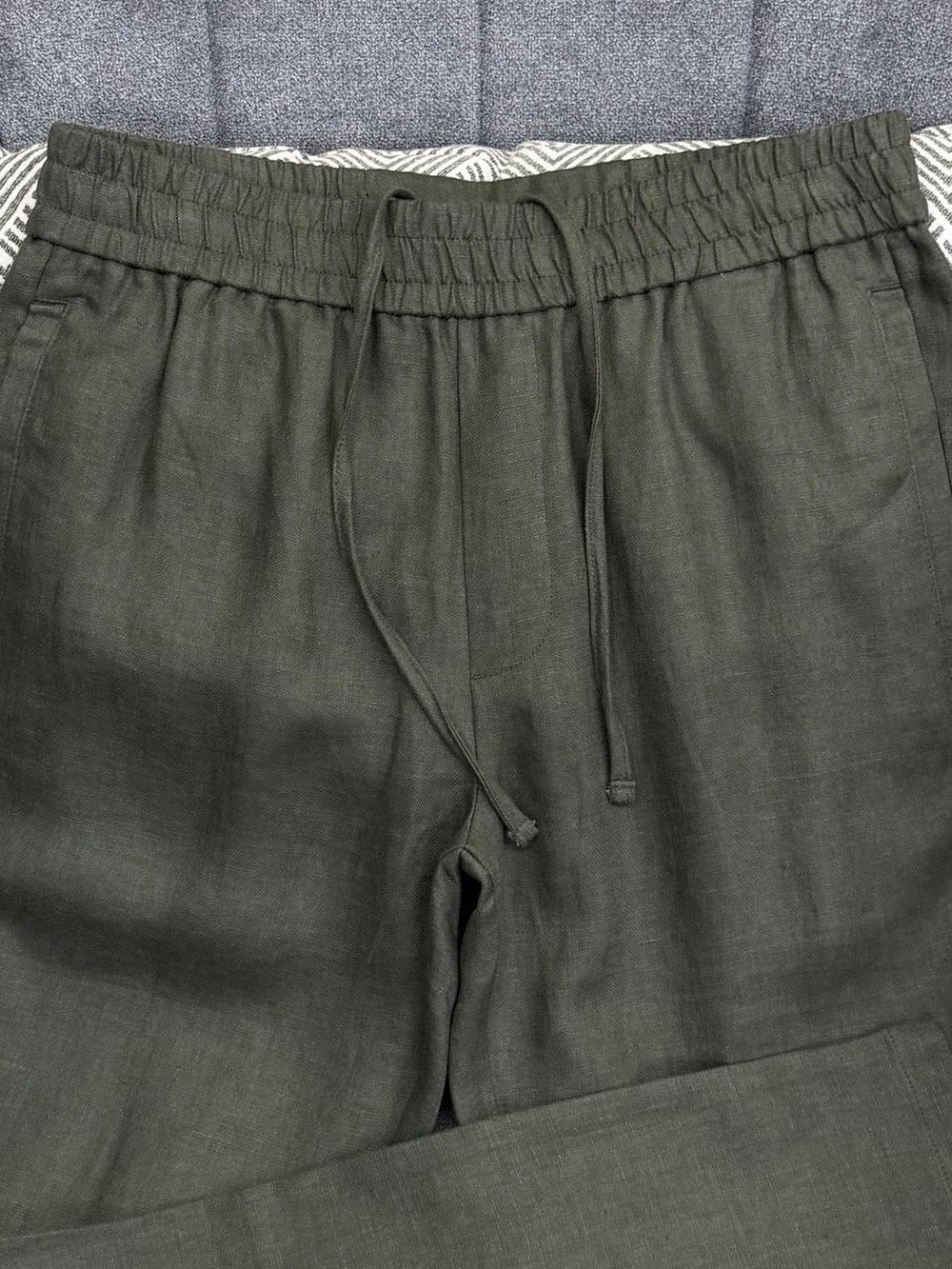 Льняные брюки Zegna