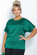 Блуза Морган (зеленая) Б11735 LT Collection