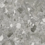 Керамогранит Alma Ceramica GFU04STE70R Steel rock 60x60 серый сахарный под терраццо