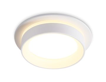 Светильник встраиваемый IP44 с высокой степенью пылевлагозащиты 1*GX53 TN6707 WH белый Techno Spot IP Protect Ambrella