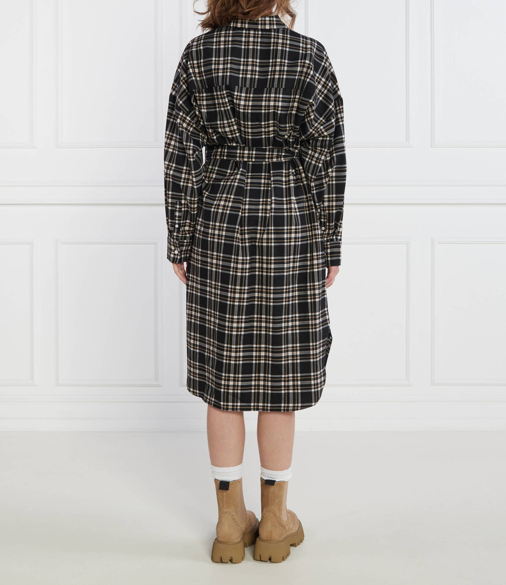 Платье с ремешком TJW CHECK BELOW Tommy Jeans - черный(DW0DW16850)