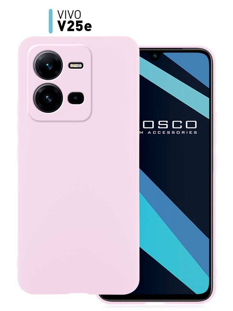 Чехол ROSCO для Vivo V25e;Vivo V25 (арт. VV-V25E-TPU-01-TRANSPARENT )