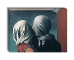 Vlyublennie, Magritt R., kartina dlya interera (reproduktsiya) stene.ru