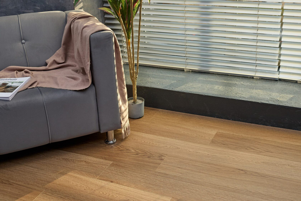 Кварц-винил SPC Steinholz Element 4,5 мм Нэбель 2.255 м2