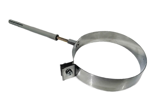 Хомут со шпилькой 72-78 без резинового уплотнителя - 5 шт комплект