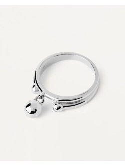 Кольцо Berlin Серебро 925 пробы покрытое родием