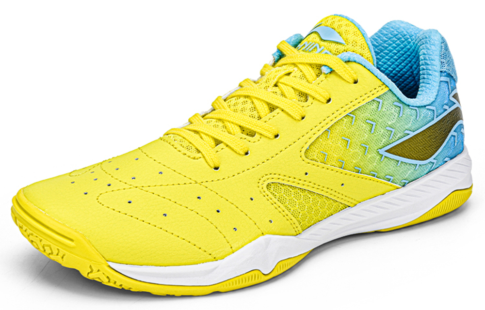 Li Ning Table Tennis Collection Training Cushioning Slip Resistant Abrasion Resistant Breathable Low top