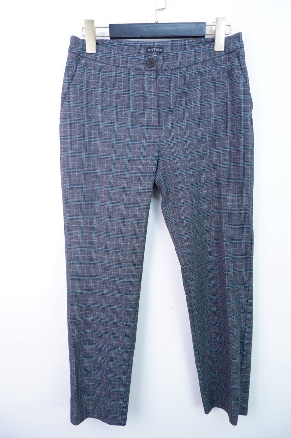 Брюки Antiga в клетку, визуально на 44 размер