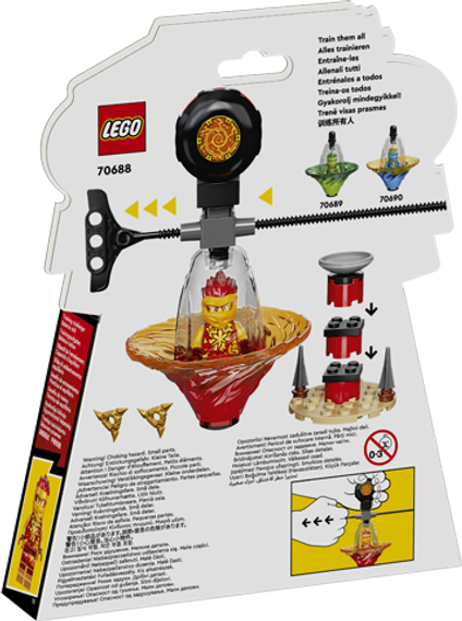 Lego konstruktor Kai&#39;s Spinjitzu Ninja Training