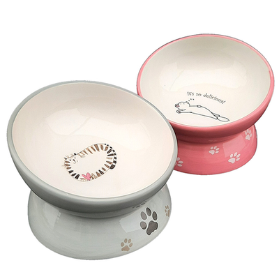 Миска керамическая "блюдце на ножке" (0,11 л.) (10702070/191222/3453716)