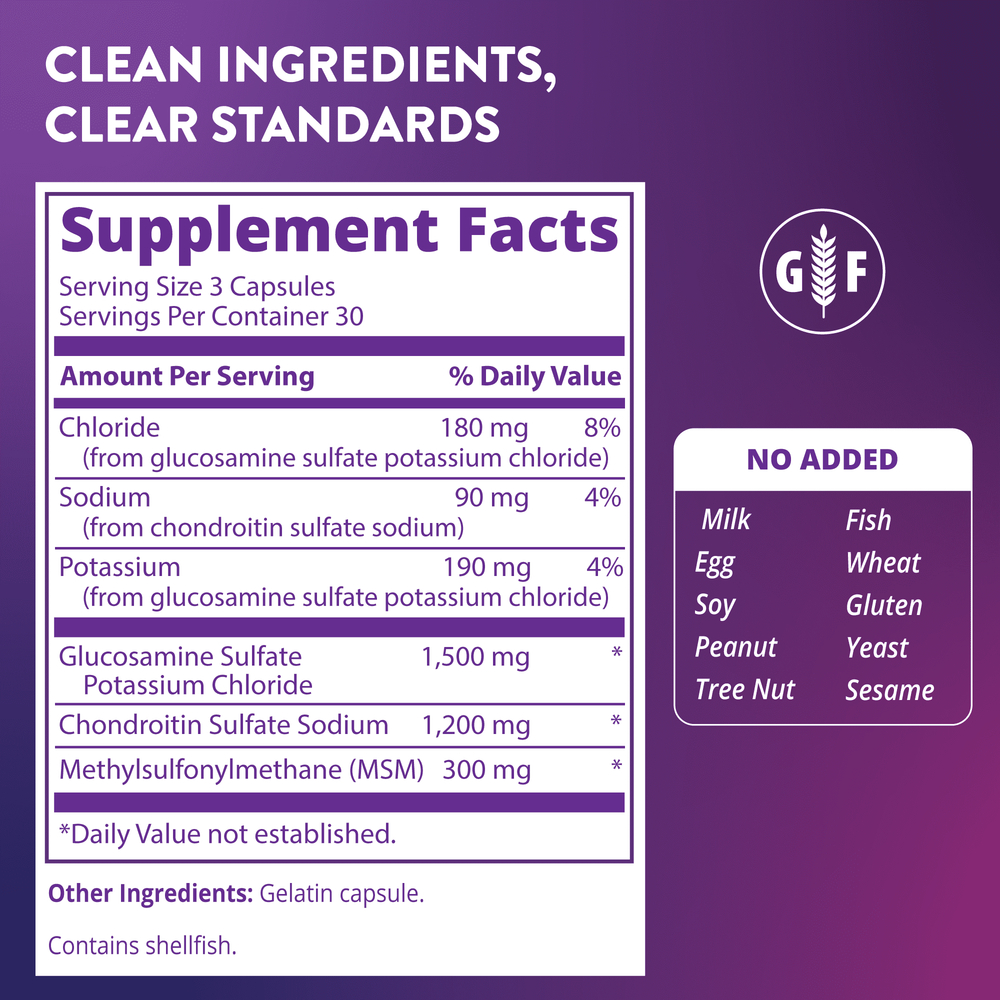 MRM Nutrition, глюкозамин с хондроитином и МСМ, 90 капсул