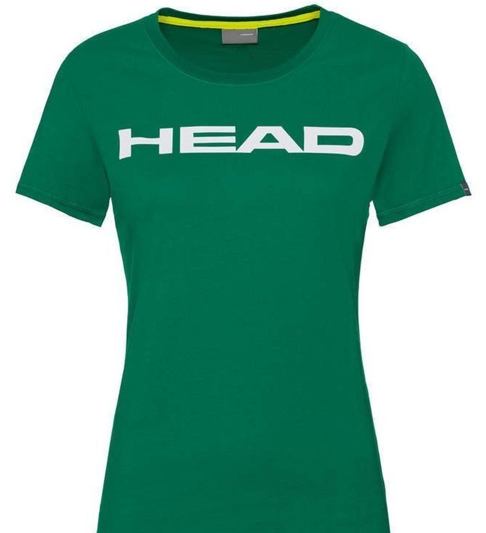 Женская теннисная футболка Head Lucy T-Shirt W - green/white