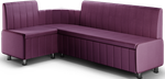 Кухонный уголок со спальным местом Каприччио 022 кожзам purple дерево