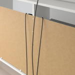 Тумба под ТВ - BRUSALI IKEA / ИКЕА БРУСАЛИ , 120х36х85 см, белый