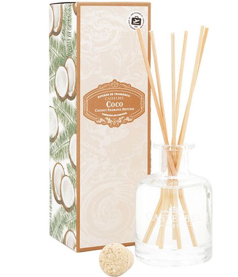 Кокос, ароматический диффузор Coconut, Castelbel Porto