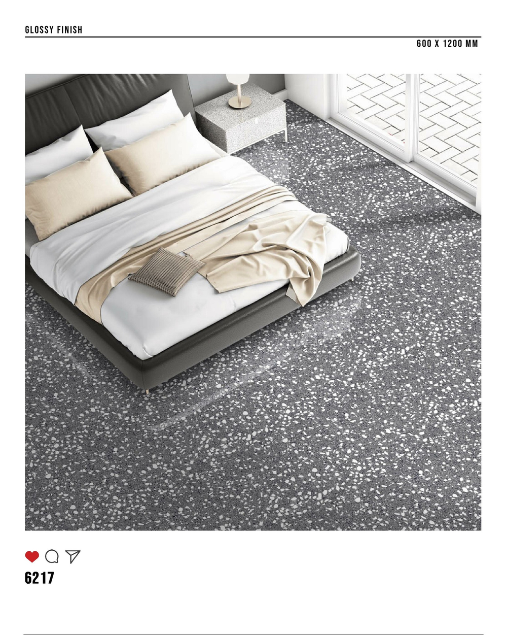 Керамогранит glossy №3 60х120, 6217