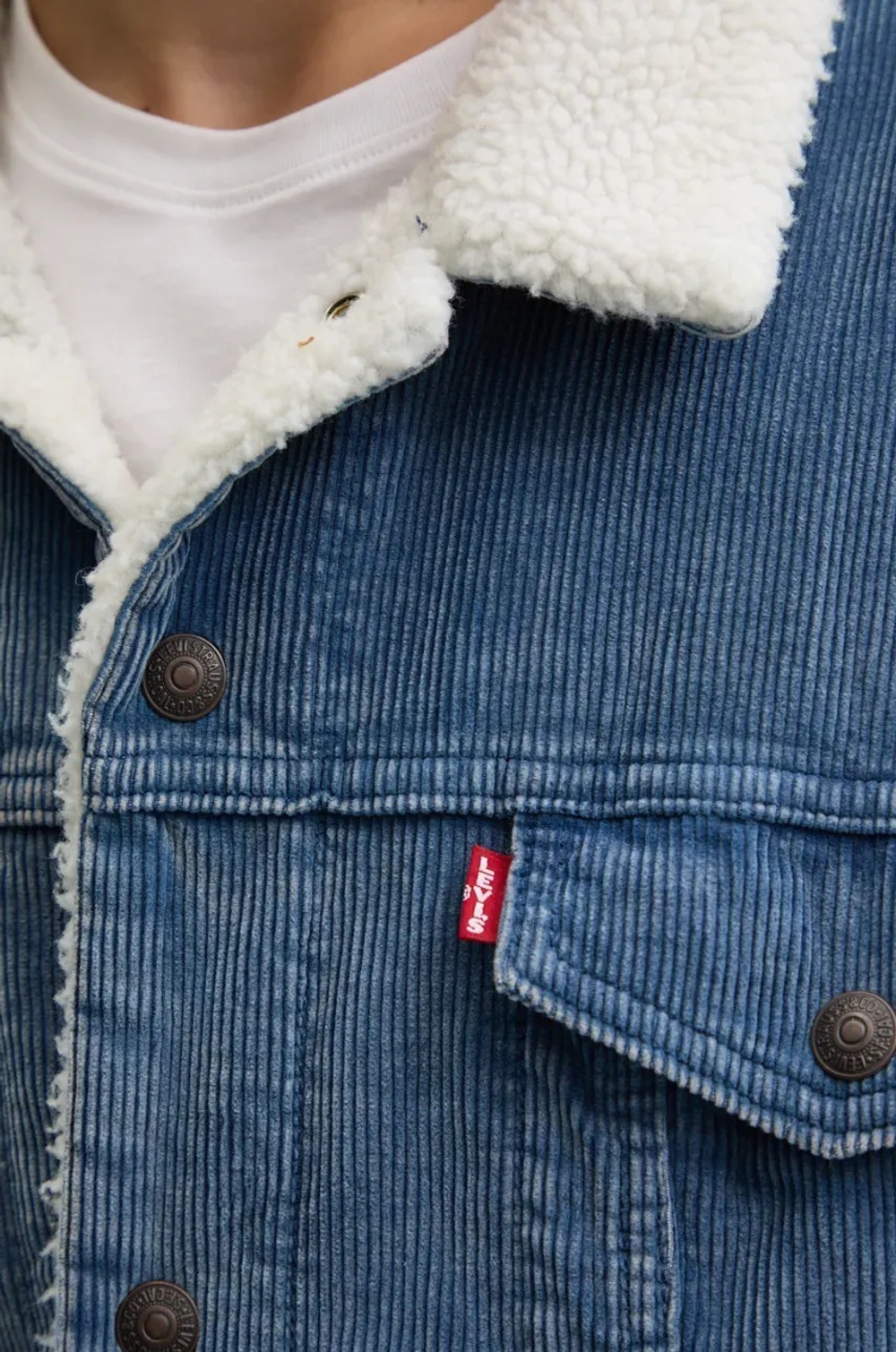 Куртка утепленная мужская LEVI'S RELAXED FIT SHERPA TRKR